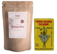 Sada Najs Manjistha 100g + Sahara Tazarine 100g