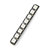 Blinkt! 8x RGB LED adresovaná - prekrytie pre RPi