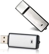 MINI USB FORMÁT NAHRÁVANIA HLASU WAV 8GB 15H