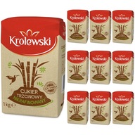 Kráľovský trstinový cukor hnedý kryštálový 10x1 kg