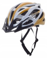 CYKLISTICKÁ PRILBA AWINA by MOON MTB M YELLOW/WHITE