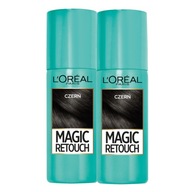 Loreal Magic Retouch Hair Spray for Roots Black Set x2