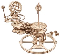 3D drevené mechanické puzzle telúrové uGEARS