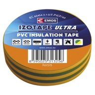 Izolačná páska PVC 19mm x 20m žltozelená