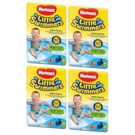 HUGGIES Swimmers plavecké plienky 3-4 4x 12 ks