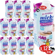 GOSTYŃ KONCENTROVANÉ MLIEKO LIGHT s horčíkom 500G x12