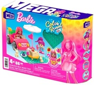 Barbie Mega Klocki Cabriolet Veselý výlet