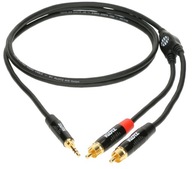 KLOTZ MINI JACK KÁBEL 3,5 mm - 2x RCA CINCH 1,5 m