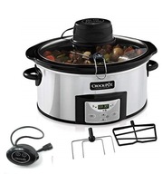 Digitálny pomalý hrniec s automatickým mixérom 5,7L 240W Crock Pot