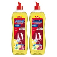 Somat Oplachovač do umývačky riadu Lemon XL 750ml x 2 kusy