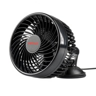 Auto ventilátor s prísavkou 6" 12V