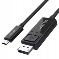 Adaptér USB-C na DP 1.4 4K 8k Unitek obojsmerný