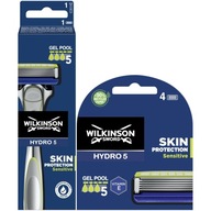 Holiaci strojček WILKINSON Hydro 5 Skin Protection Sensitive + 4x kartuše