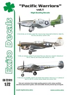 EXITO DECALS ED72011 1:72 Pacific Warriors vol.1 P