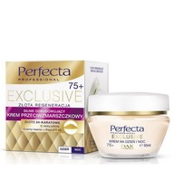 PERFECTA Exclusive Cream 75+ zlatá regenerácia proti vráskam 50ml