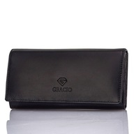 Dámska kožená peňaženka GRACIO RFIDPREMIUM čierna