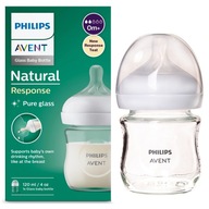 Sklenená fľaša Philips Avent Natural 120 RESPONSE