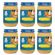 GERBER Hrušky, mango a tri cereálie 6x190g