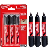 MILWAUKEE INKZALL CONSTRUCTION MARKERS BLACK L 3 ks.