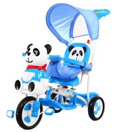 TRICKLE BIKE mäkké kolieska PANDA + zvuk