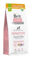 Brit Care Sustainable Sensitive hmyz 12+2kg