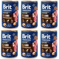 BRIT PREMIUM BY NATURE 6 x 400 G ZMES CHUTÍ