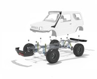 Zdvihák 2" 5 cm Suzuki Jimny Body Lift