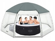 JACUZZI NAFUKOVACÍ HYDROMASÁŽNY PAVILÓN PRE 4 OSOBY