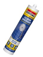 Soudal sanitárny silikón HNEDÝ 280 ml