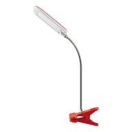 STRUHM DORI 6W červená klipsová stolná lampa