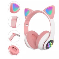 BEZDRÔTOVÉ SLÚCHADLÁ PRE DETI CAT EARS RGB