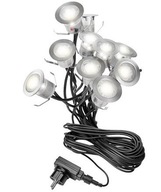 Terasová bodová lampa 30mm LED IP67 12V teplá 1