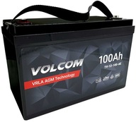 AGM VOLCOM BEZÚDRŽBOVÁ BATÉRIA VRLA 12V 100AH