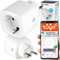 INTELIGENTNÁ WIFI ZÁSUVKA TUYA SMART TIMER DIAĽKOVÉ OVLÁDANIE