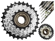 SHIMANO 7-rýchlostná voľnobežka 14 - 28T MF-TZ510-7 HG/UG MTB TREKKING TOURNEY