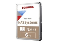 Pevný disk TOSHIBA N300 NAS 6 TB SATA 3,5 palca