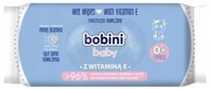 BOBINI uzavreté vlhčené obrúsky s vitamínom E 9x60