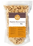 BLANCHOVANÉ MANDLE GLOBAL FOOD 1kg