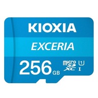 Pamäťová karta Kioxia Exceria (M203), 256 GB, microSDXC, LMEX1L256GG2, UHS-I