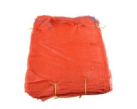 Rašlová taška 25-30kg oranžová so sťahovacou šnúrkou (
