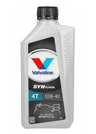 VALVOLINE SYNPOWER 4T 10W40 1L MOTORCYCLE API SN