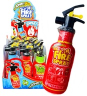 JOHNY BEE lízanka FIRE SPRAY hasiaci prístroj 15x70ml