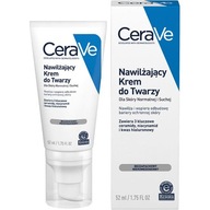 CeraVe Hydratačný hyalurónový pleťový krém pre suchú, podráždenú pokožku 52 ml