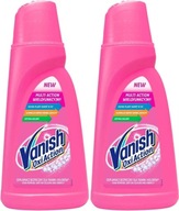 Vanish Oxi Action Pink Liquid odstraňovač škvŕn 2x1 L