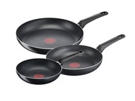 Sada 3 panvíc TEFAL Simple Cook B55691 20/24/28 cm