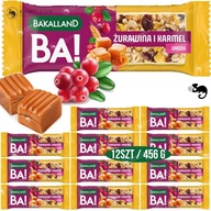 BAKALLAND BA!LANS BEAUTY BAR brusnicový karamel 12x