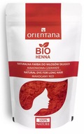 ORIENTANA BIO HENNA Farba mahagónová ČERVENÁ 100G