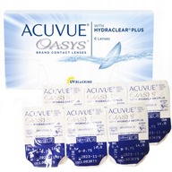 Acuvue Oasys 6 ks BC: 8,8 výkon -1,00 BC 8,8