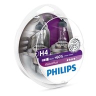 Žiarovky Philips H4 VisionPlus +60 % viac svetla