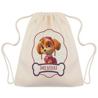 Eco Bag Batoh na darček PAW PATROL SKY NAME